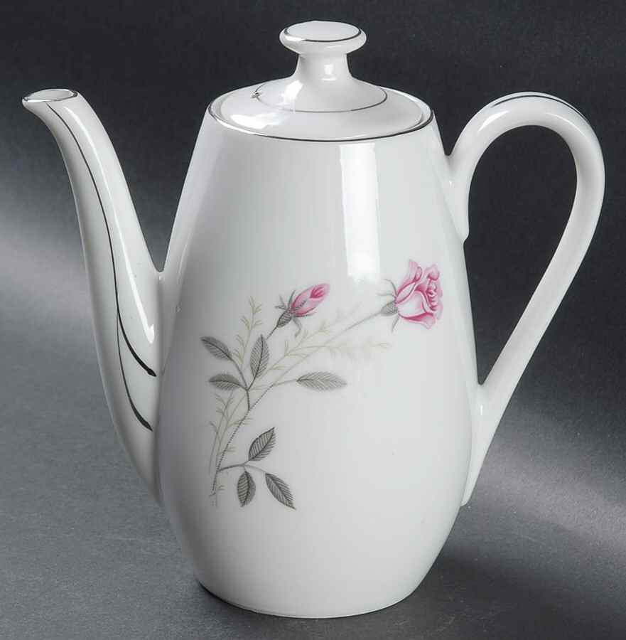 Rosedale Mini Coffee Pot & Lid by Empress (Japan)-1