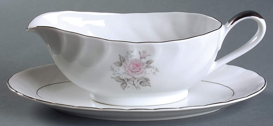 Rosita Gravy Boat & Underplate/Relish by Empress (Japan)-1