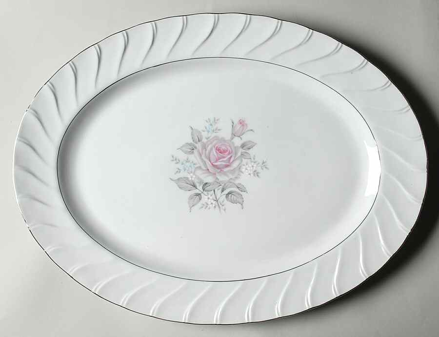 Rosita 16" Oval Serving Platter by Empress (Japan)-1