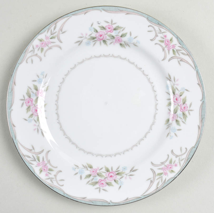 Rosina Blue (Japan) Salad Plate by Empress (Japan)-1