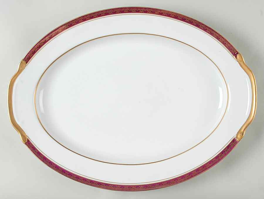Royalty 16" Oval Serving Platter by Empress (Japan)-1