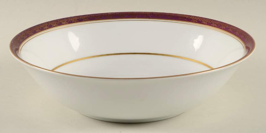 Royalty 9" Round Vegetable Bowl by Empress (Japan)-1