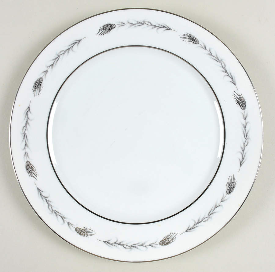 Silver Wheat (810) Dinner Plate by Empress (Japan)-1