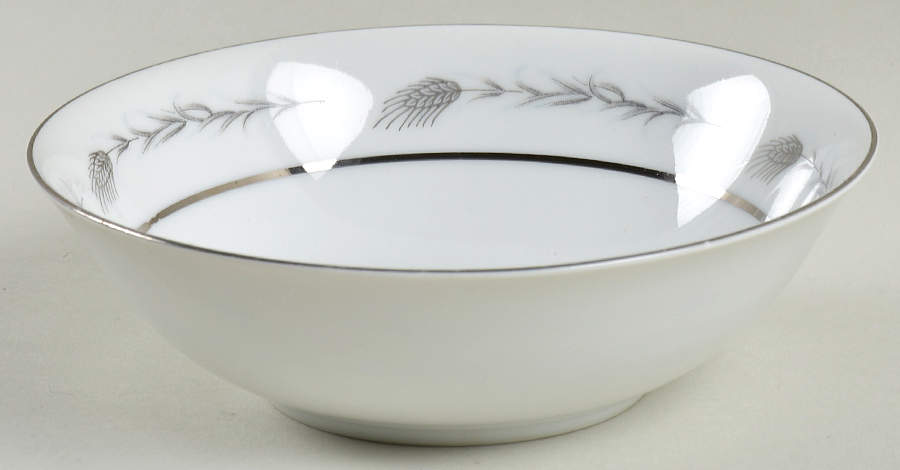 Silver Wheat (810) Coupe Cereal Bowl by Empress (Japan)-1