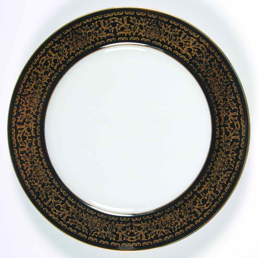 Sterling Salad Plate by Empress (Japan)-1