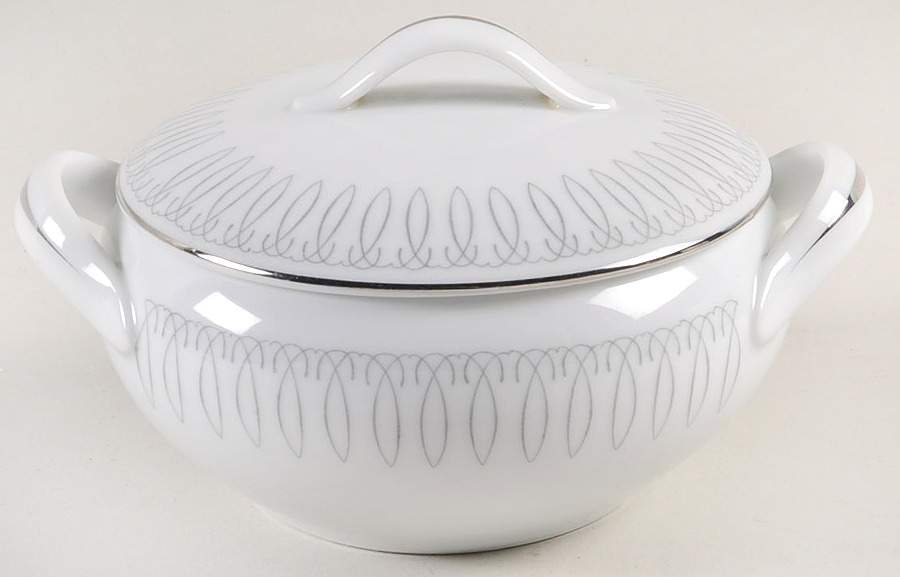Tango Sugar Bowl & Lid by Empress (Japan)-1