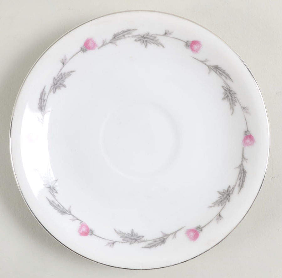 Thistle Saucer by Empress (Japan)-1
