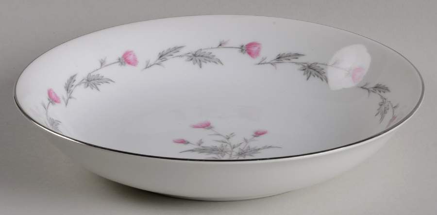 Thistle Coupe Soup Bowl by Empress (Japan)-1