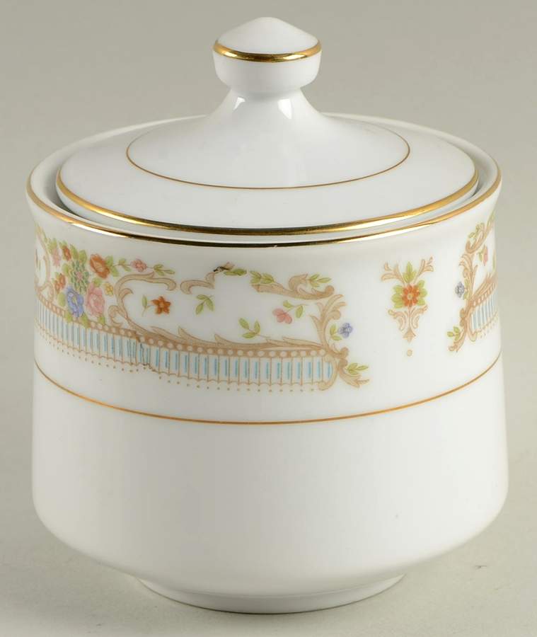 Versailles Sugar Bowl & Lid by Empress (Japan)-1