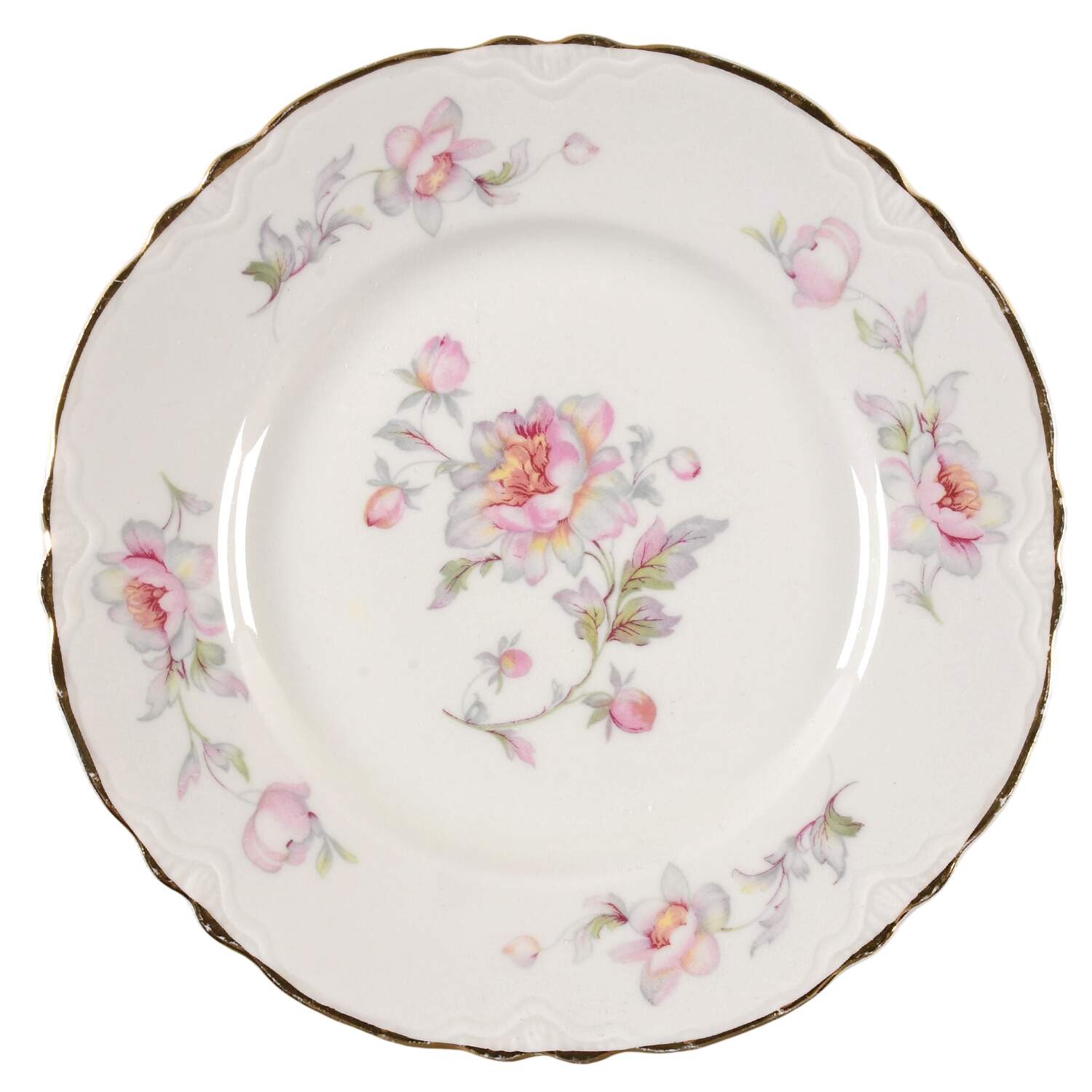 Regal Poppy Salad Plate by Englishtown Crafts-1