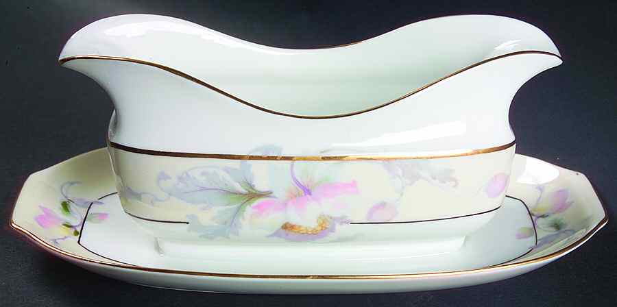7211 Gravy Boat with Attached Underplate by Epiag-1