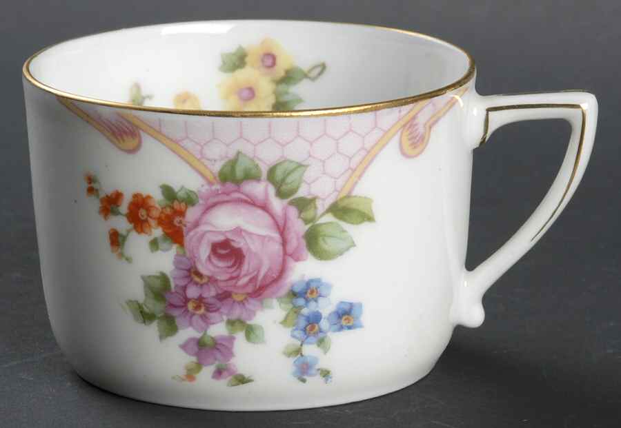 Bridal Rose (White Background) Flat Cup by Epiag-1