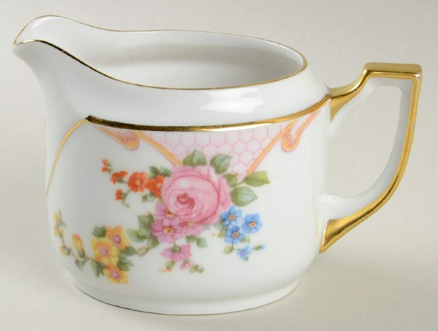 Bridal Rose (Cream Background) Creamer by Epiag-1