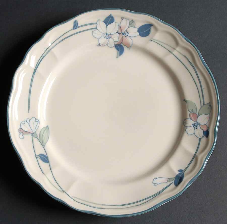 New Apple Blossom (Scalloped Edge) Salad Plate by Epoch-1