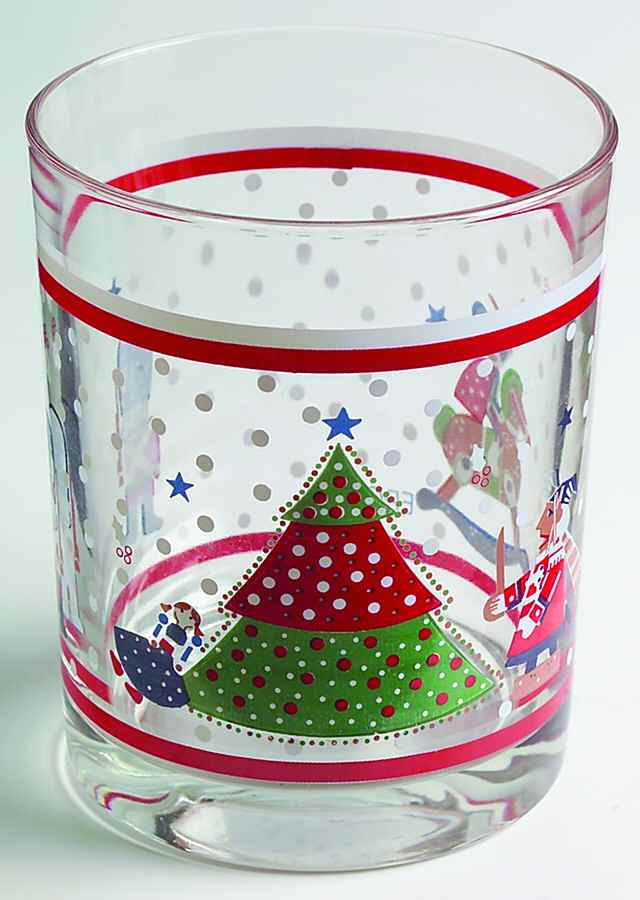 Holiday Joy 12 Oz Glassware Double Old Fashioned by Epoch-1