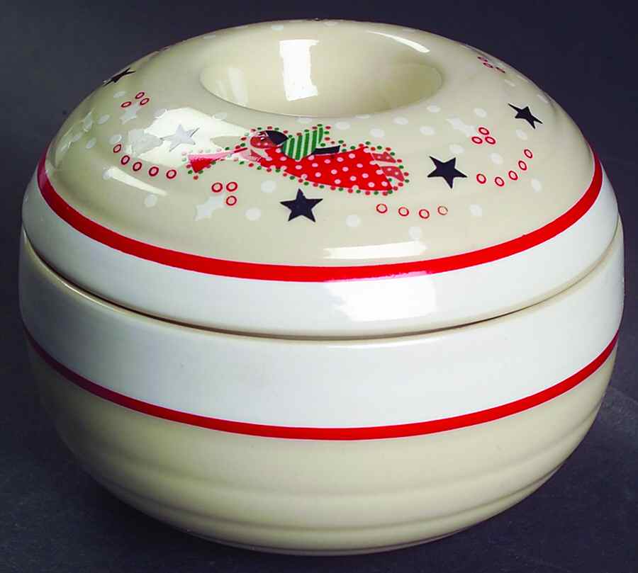 Holiday Joy Sugar Bowl & Lid by Epoch-1