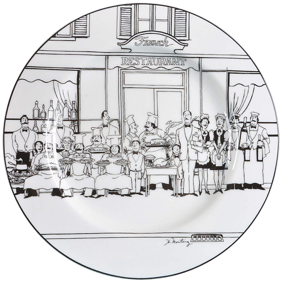 Le Restaurant Dinner Plate by Epoch-1