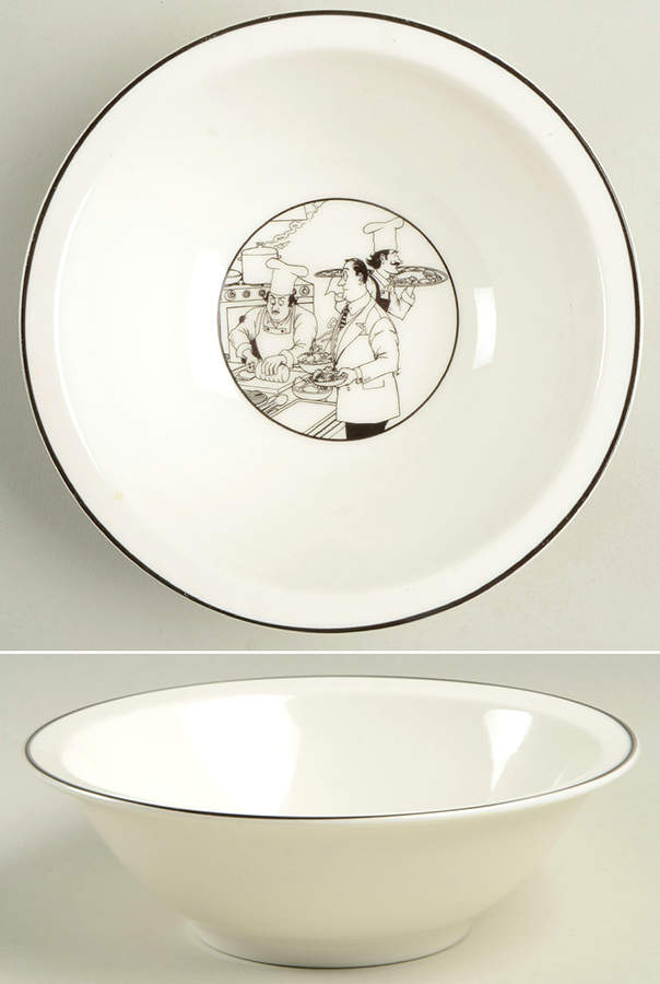 Le Restaurant Rim Cereal Bowl by Epoch-1