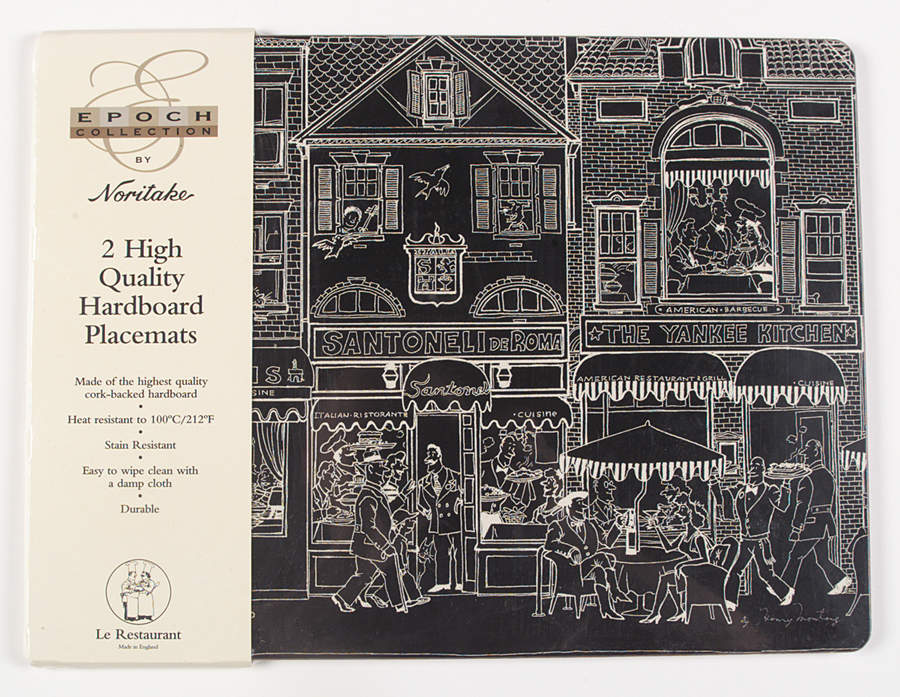 Le Restaurant (Set of 2) Placemat Set by Epoch-1