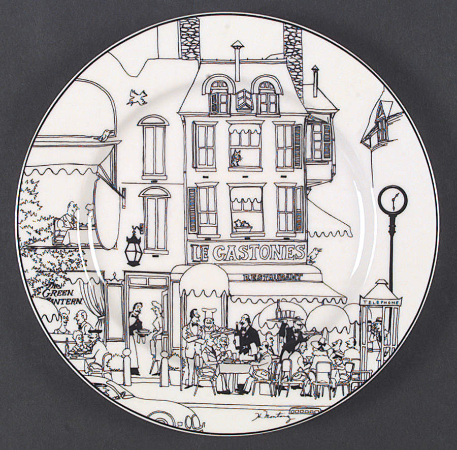 Le Restaurant Dinner Plate by Epoch-1