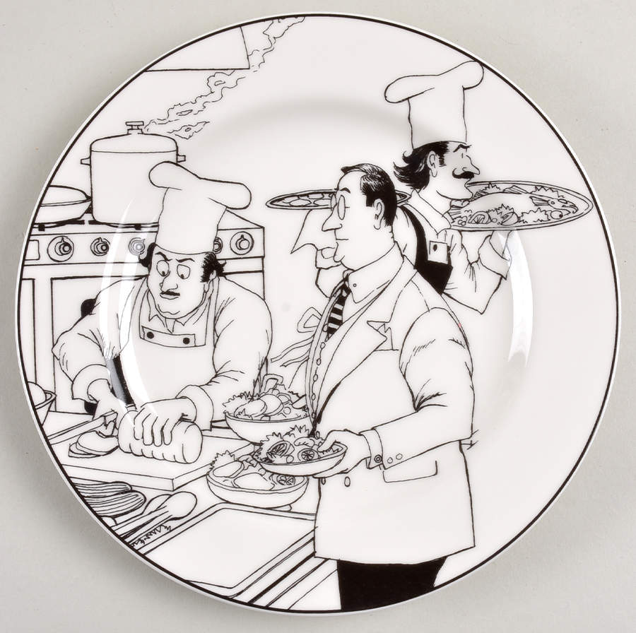 Le Restaurant Salad Plate by Epoch-1