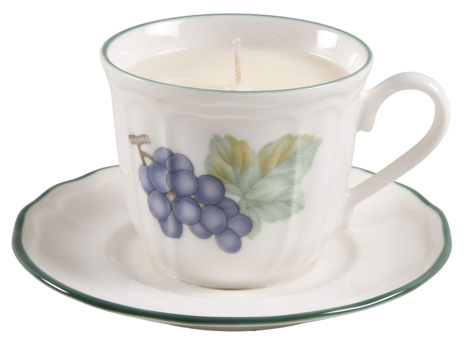 Market Day Scented Cup & Saucer Candle-Lavender  HC by Epoch-1