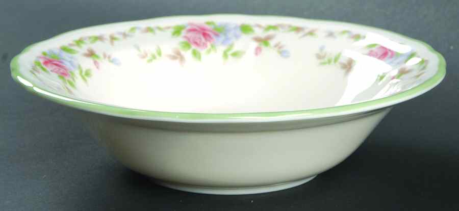 Morning Rose Rim Cereal Bowl by Epoch-1