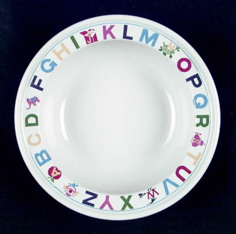 My Alphabet Child's Bowl by Epoch-1