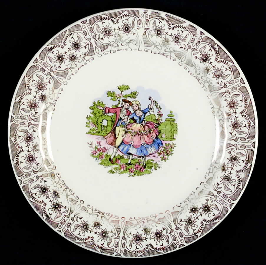Beverly (Fluted) Bread & Butter Plate by Empress Sterling-1