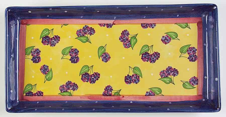 Bois D'Arc Tutti Fruitti Rectangular Tray by Essex Collection-1