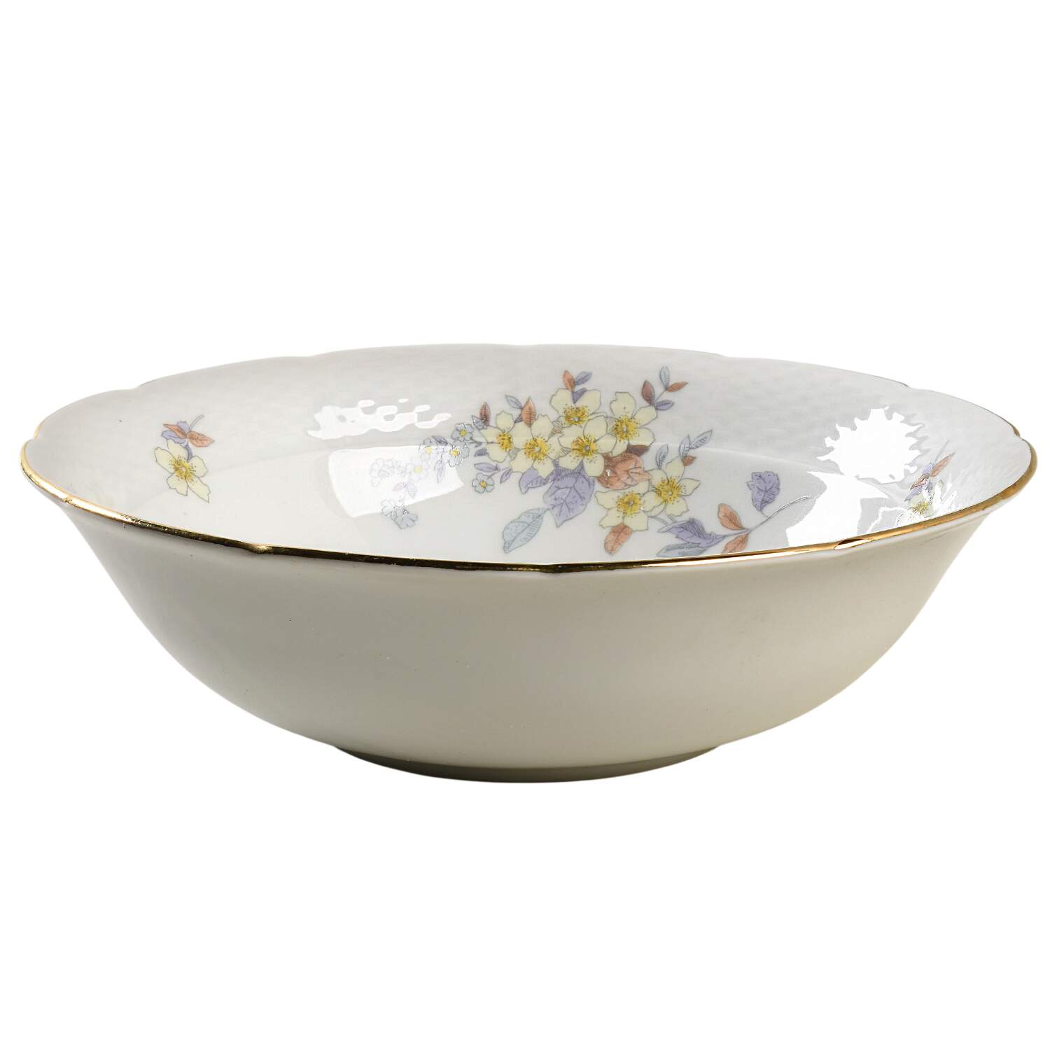 Lavender 9" Round Vegetable Bowl by Europa-1