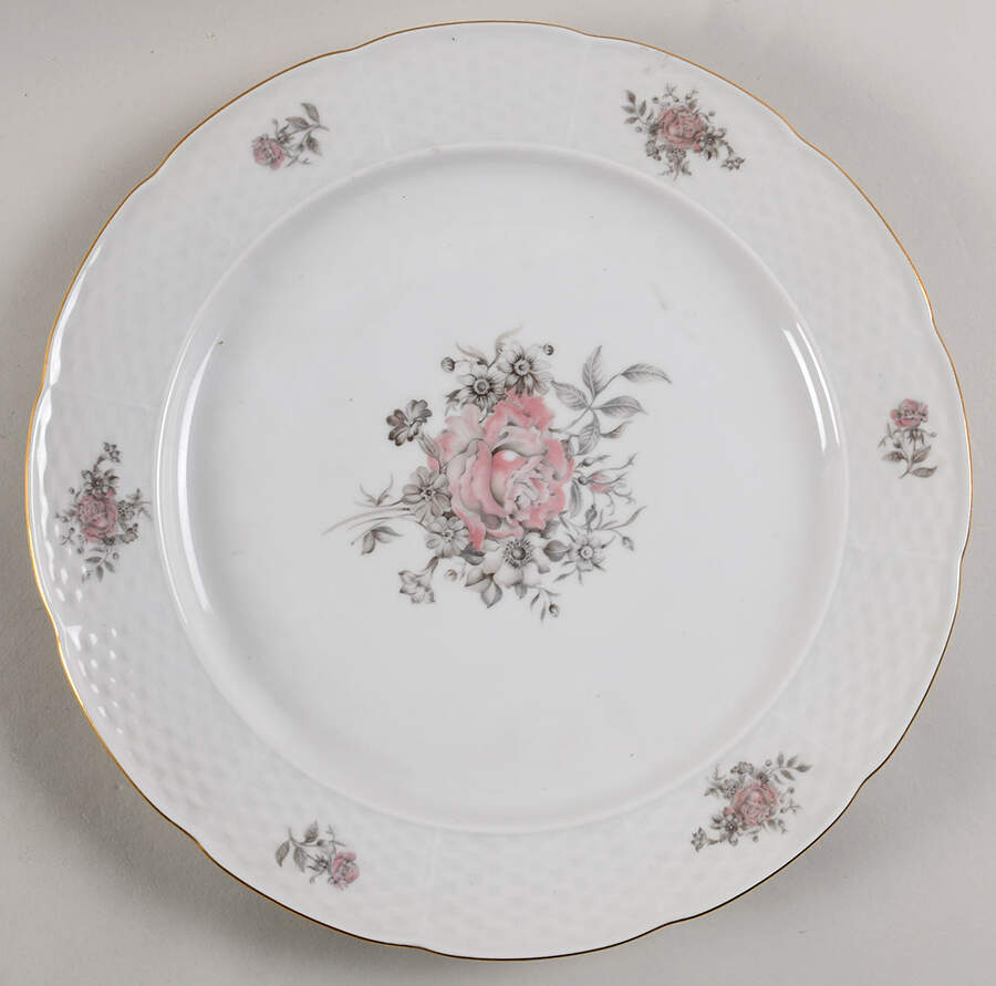 Maria (Basketweave Edge) 12" Chop Plate (Round Platter) by Europa-1