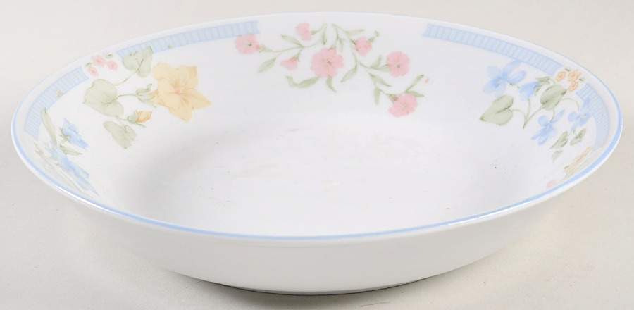 Garden Bouquet Coupe Soup Bowl by Excel-1