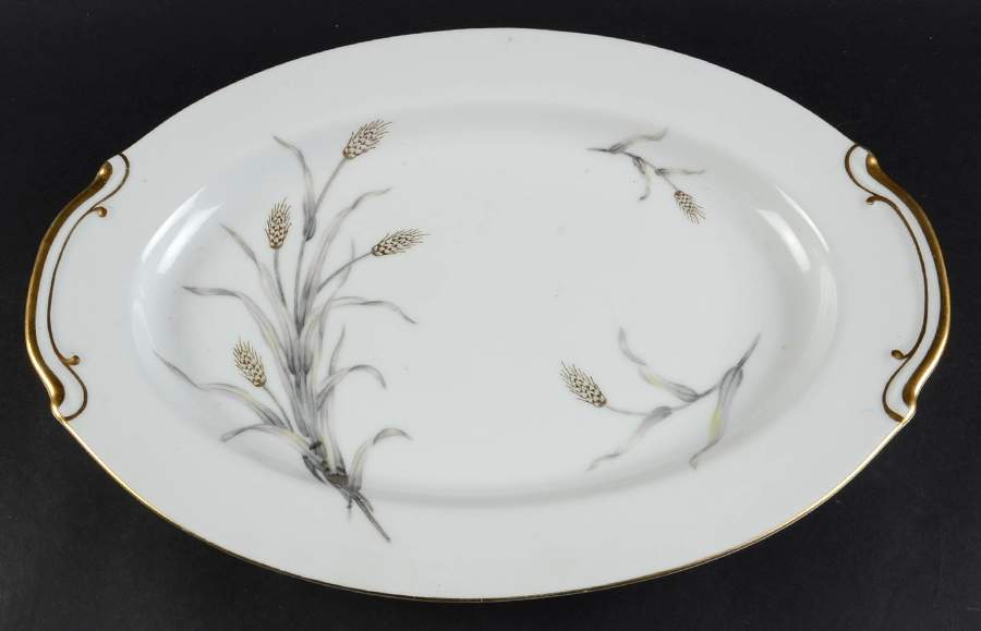 Fiesta 14" Oval Serving Platter by Empress (Japan)-1