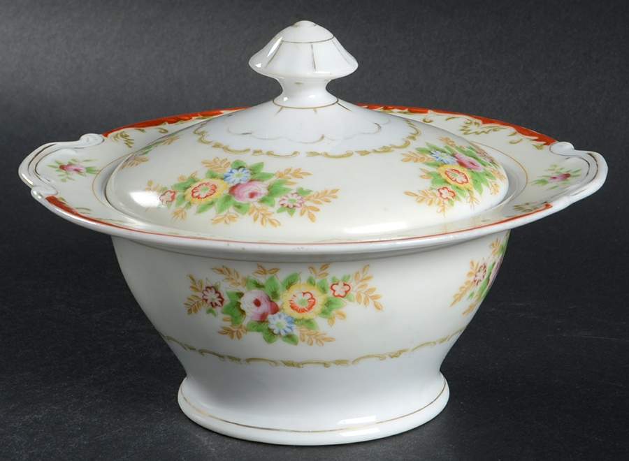 EMJ7 Sugar Bowl & Lid by Embassy (Japan)-1