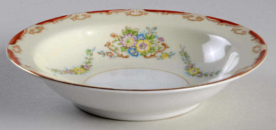 EMP39 Rim Fruit/Dessert (Sauce) Bowl by Empress (Japan)-1