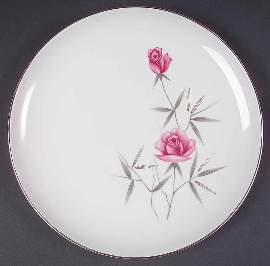 Victoria Rose Dinner Plate by Empress (Japan)-1