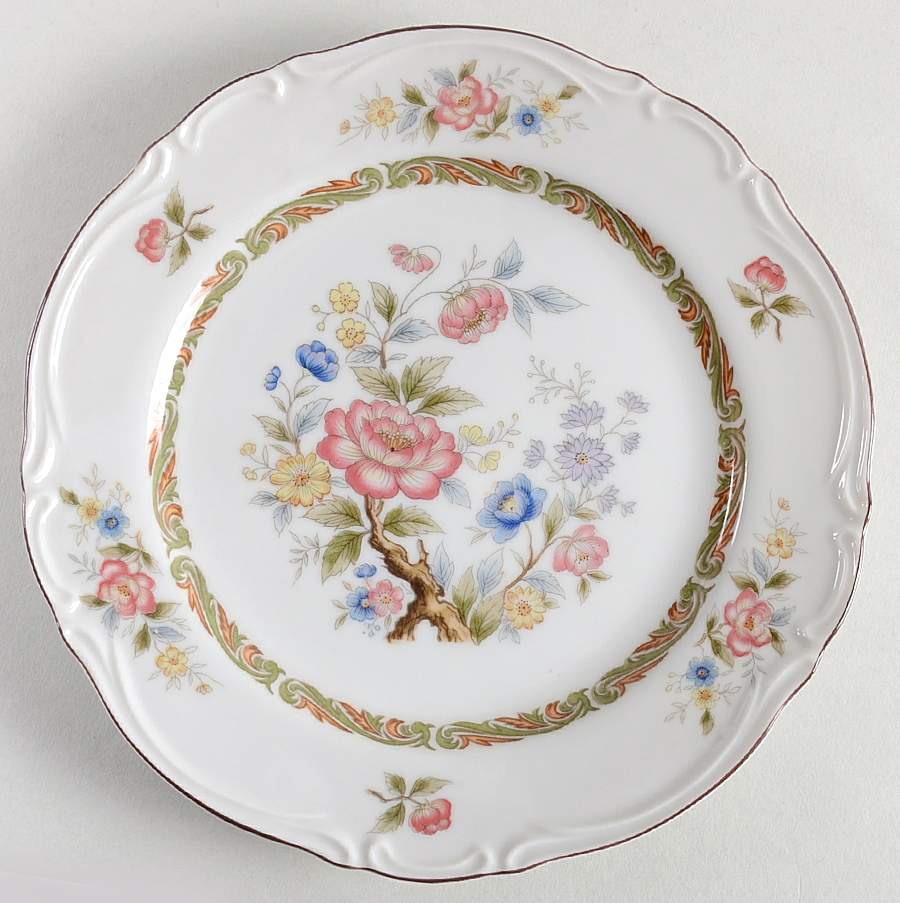 China Tree Salad Plate by Empress (Japan)-1