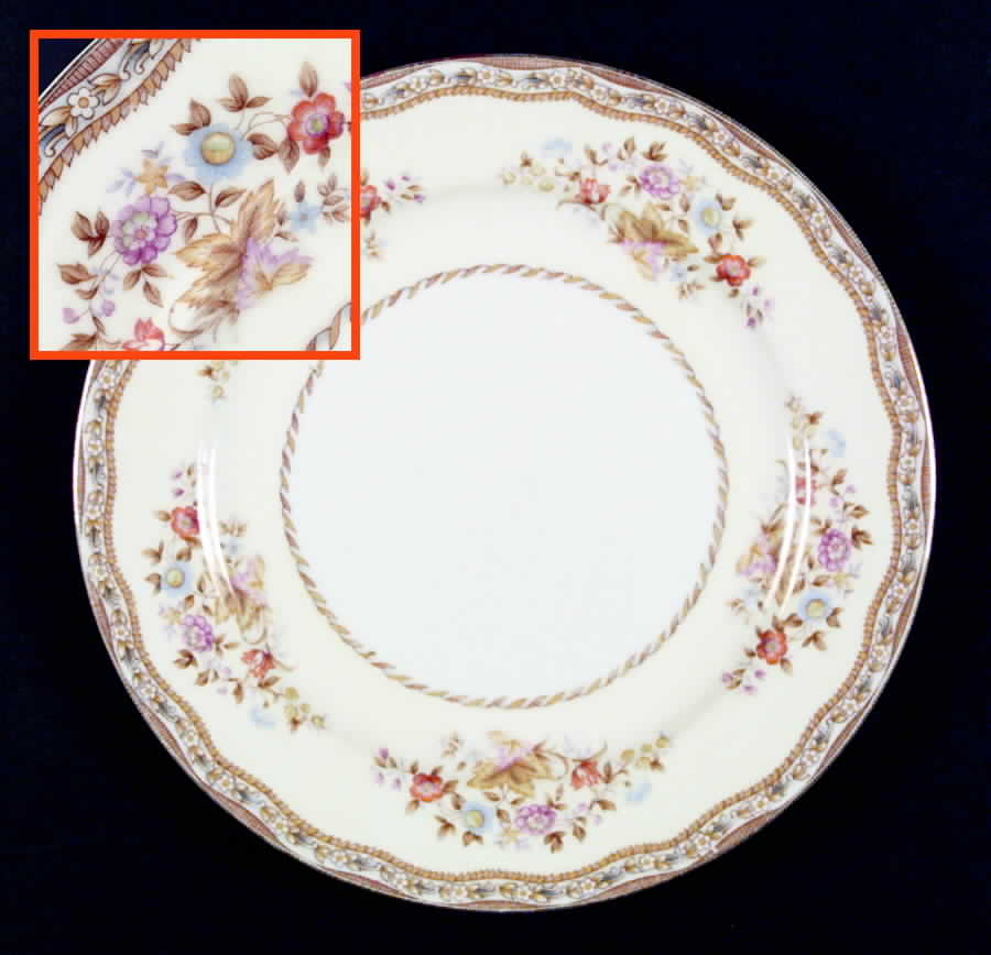 EMP48 Dinner Plate by Empress (Japan)-1