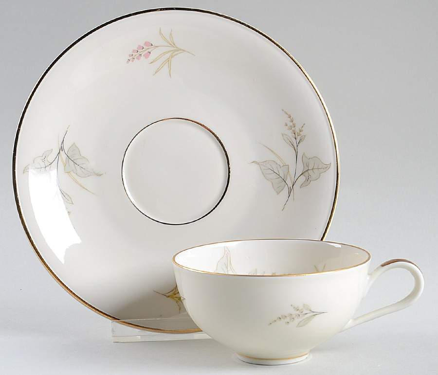 18134 Flat Cup & Saucer Set by Edelstein-1