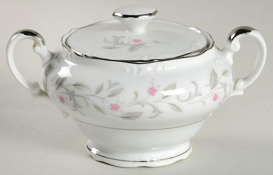 Splendor Sugar Bowl & Lid by Empress (Japan)-1