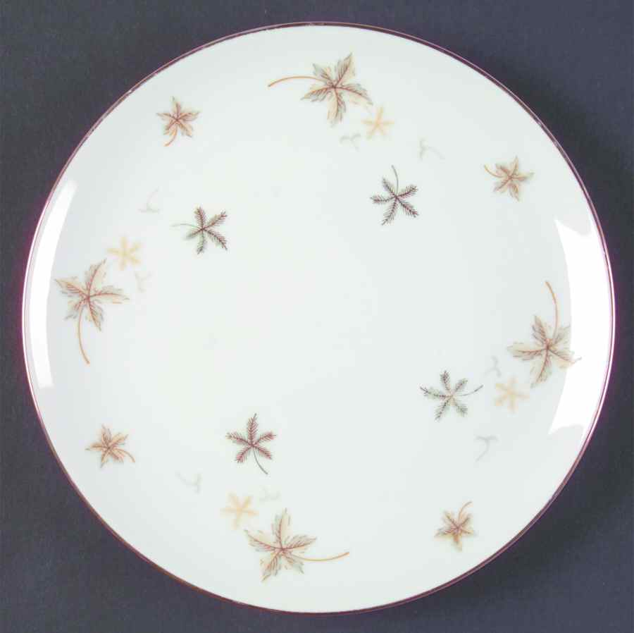 Maple Glow #1211 Bread & Butter Plate by Empress (Japan)-1