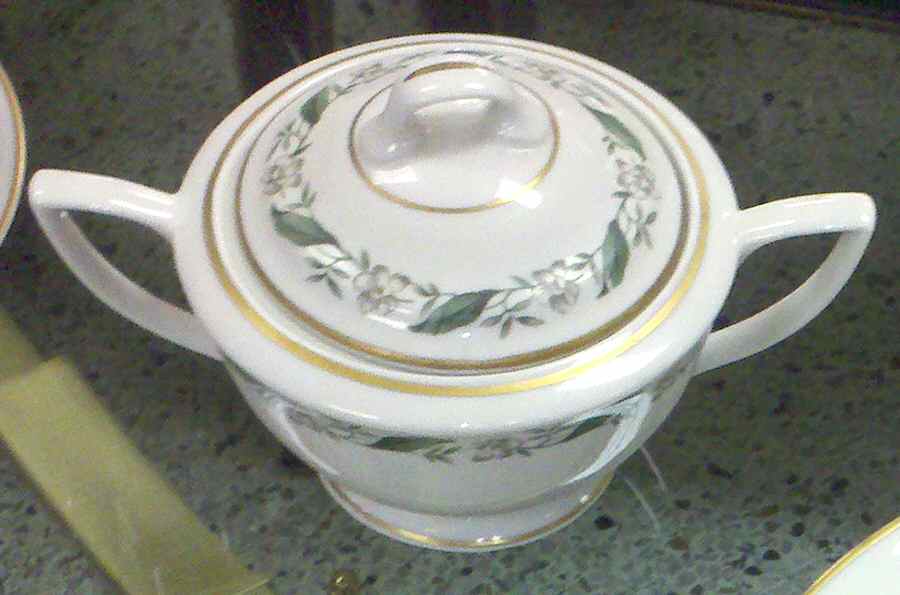 EMB58 Sugar Bowl & Lid by Embassy (American)-1