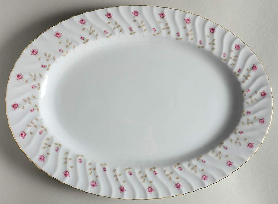Terrace 14" Oval Serving Platter by Empress (Japan)-1