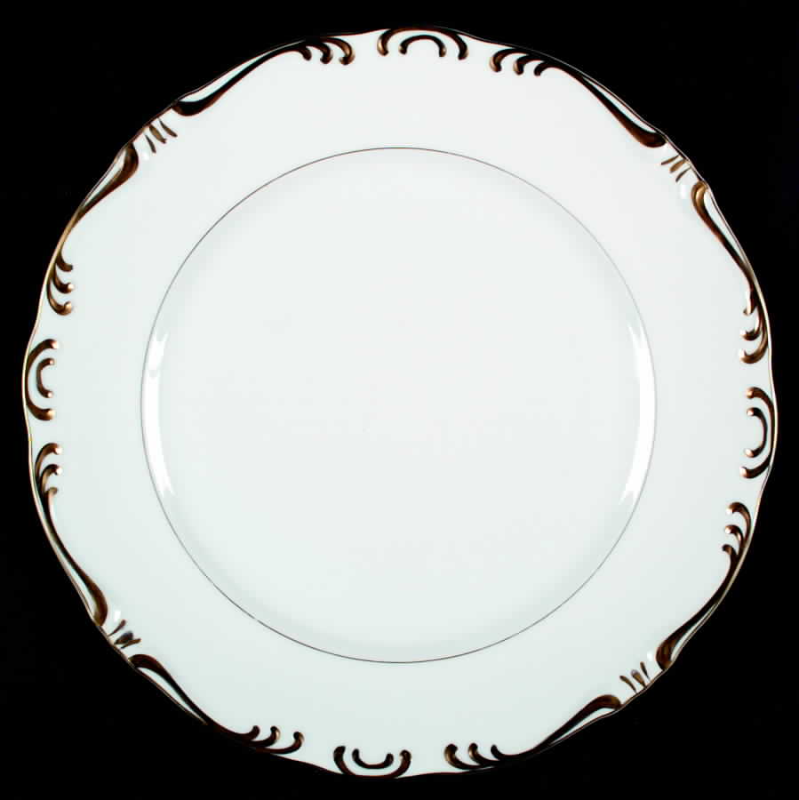 Regent Gold Dinner Plate by Empress (Japan)-1