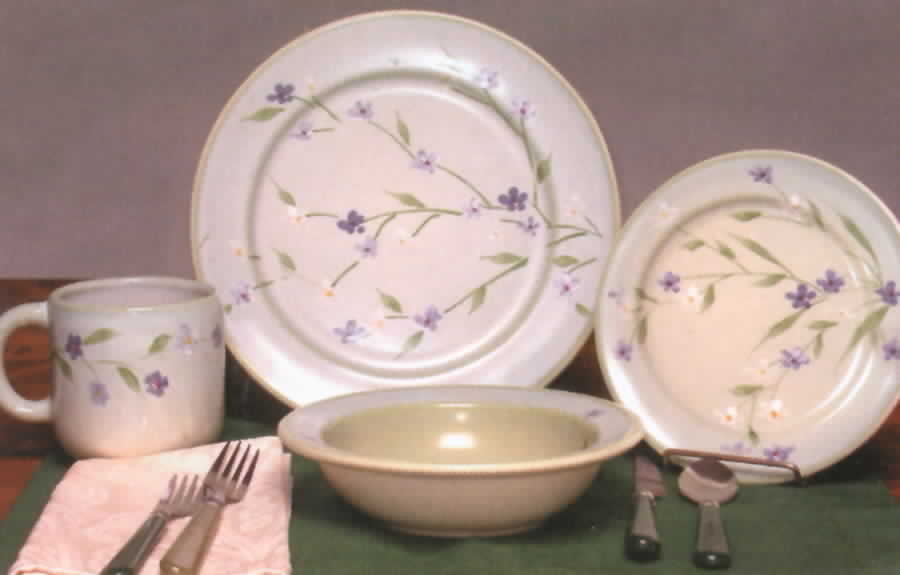 Quacker Ladies Dinner Plate by Emerson Creek Pottery-1