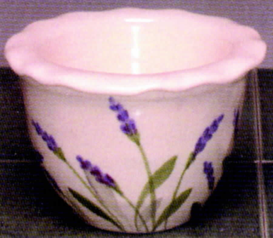 Lavender Votive Candleholder by Emerson Creek Pottery-1