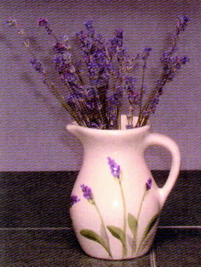 Lavender 54 Oz Pitcher by Emerson Creek Pottery-1