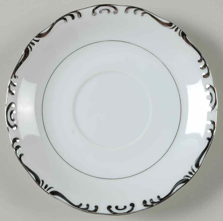 Regent Platinum Saucer by Empress (Japan)-1
