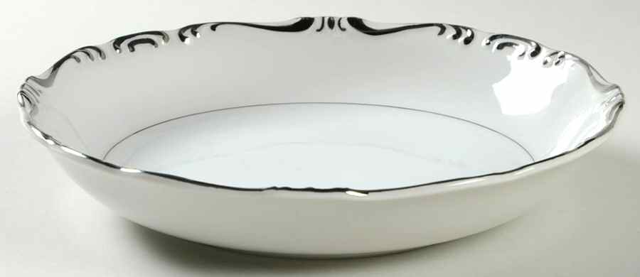 Regent Platinum Coupe Soup Bowl by Empress (Japan)-1